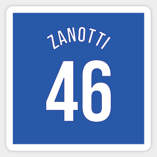 Zanotti 46 Home Kit - 22/23 Season Sticker